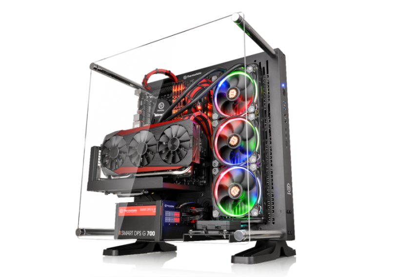 Thermaltake Core P3 Black Edition ATX Wall Mount Chassis