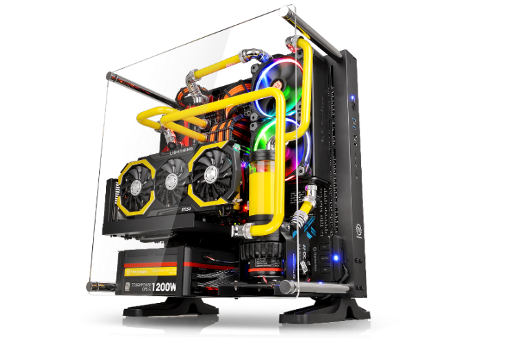 Thermaltake Core P3 Black Edition ATX Wall Mount Chassis 1