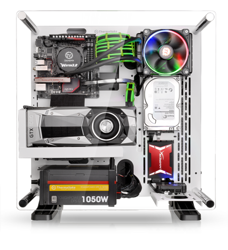 Thermaltake Core P3 Snow ATX Wall Mount Chassis 4
