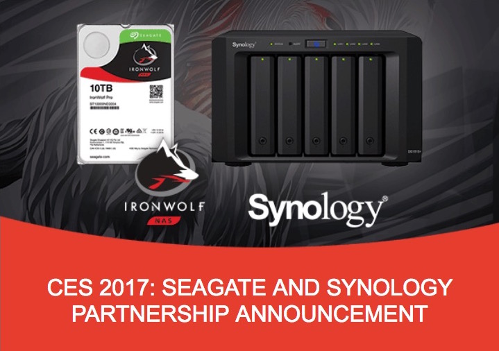 CES 2017 Seagate and Synology bring IronWolf Health Management IHM to DiskStation Manager