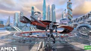 AMD Raytracing Techdemo-Futuristic City