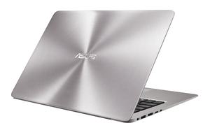 Beim UX3410 greift ASUS das bekannte ZenBook-Design auf