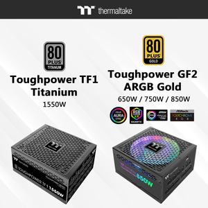 Thermaltake Toughpower TF1 Titanium und Toughpower GF2 ARGB Gold