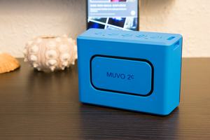 Der nach hinten gerichtete passive Strahler des MUVO 2c ist auch ein Design-Element