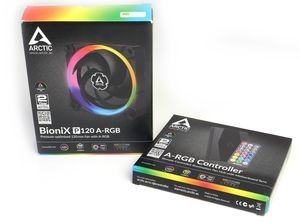 Arctic BioniX P120 A-RGB und A-RGB Controller