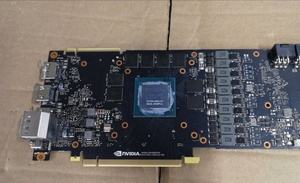 PCB einer GeForce RTX 2080 mit GPU