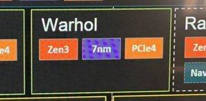 Vermeintliche AMD-Roadmap mit Warhol Codenamen