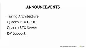 NVIDIA Quadro RTX-Serie mit Turing-Architektur