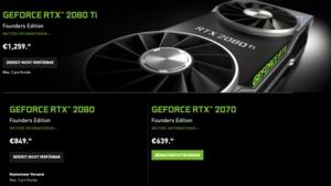 Liefersituation der GeForce-RTX-Karten bei NVIDIA