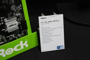 ASRock H110 Pro BTC+ Computex 2017