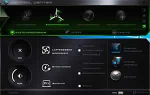 Software des XMG P407 Pro