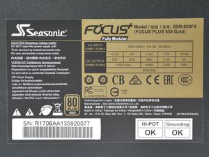 Seasonic FOCUS Plus 650 Gold