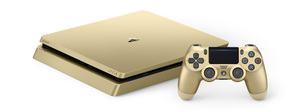 Sony PlayStation 4 in Gold und Silber