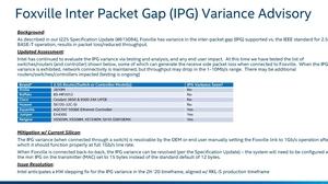 Intel I225 Foxville Controller mit Interpacket-Gap-Error