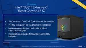Intel NUC 11 Extreme Kit