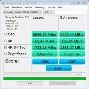 Seagate FireCuda 510 SSD 2 TB Review