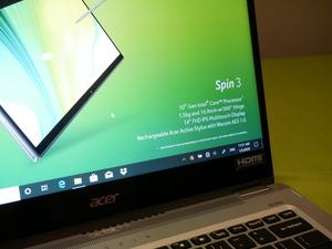 Das Acer Spin 5 und Spin 3 auf der CES 2020