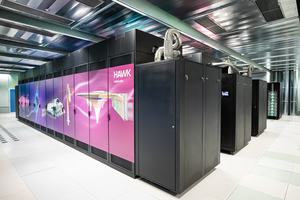 Der Hawk-Supercomputer am HLRS (Quelle: HLRS)