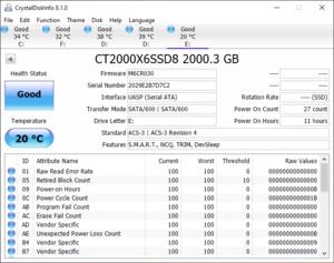 Crucial X6 SSD 4 TB