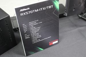ASRock zeigt RX570TM-ITX/TBT 