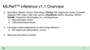 MLPerf Inference 1.1