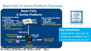 Benchlife-Leak zu Basin Falls – Intel Skylake-X und Kaby-Lake-X