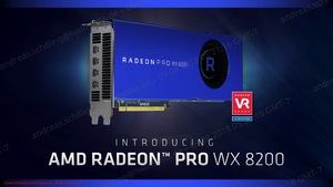 Ankündigung der AMD Radeon Pro WX 8200