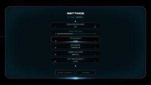 Mass Effect: Andromeda Grafikeinstellungen