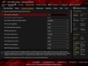 Das ASUS ROG Maximus XI Hero (Wi-Fi) bietet acht verschiedene LLC-Level, mit denen Vdrop und Vdroop beeinflusst werden können