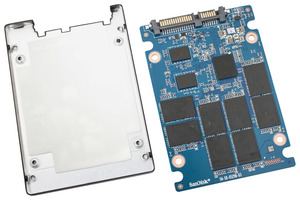 Die Western Digital Blue SSD im 2,5-Zoll-Format.