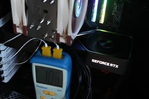 GDDR6X-Temperatur der GeForce RTX 3080 Founders Edition