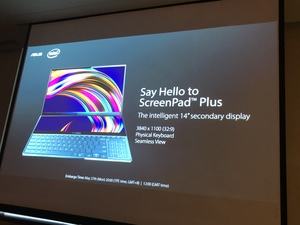 ASUS zeigt das ScreenPad 2.0 auf der Computex 2019