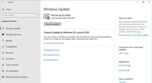 Windows 10 Mai Update 2019