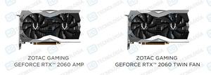 Modelle der GeForce RTX 2060 von ZOTAC