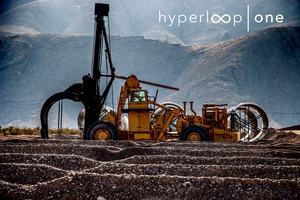 Hyperloop-One Testaufbau