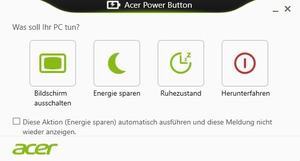 Software des Acer Aspire V17 Nitro Black Edition