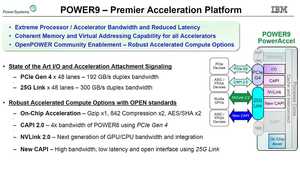 IBM plant für die POWER9-Systeme den Einsatz von PCI-Express 4.0