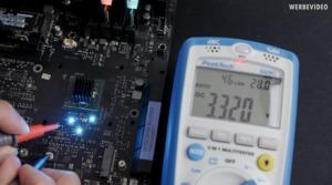 Messung der Leistungsaufnahme des X570-Chipsatz