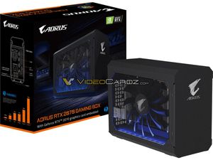 Gigabyte plant AORUS GeForce RTX 2070 Gaming Box