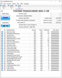 Toshiba MG08 8TB