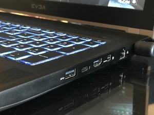 EVGA SC 15 mit NVIDIA GeForce GTX 1070 Max-Q