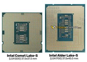 Alder-Lake-Prozessor mit 1.700 Kontakten