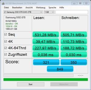 Samsung SSD 870 QVO 2 TB