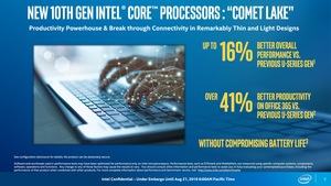 Intel 10th Core Prozessor alias Comet Lake-U und Comet Lake-Y