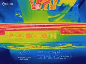 Wärmebildaufnahme der AMD Radeon VII