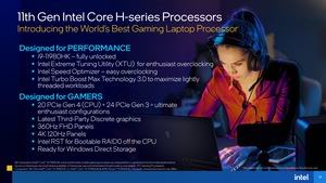 Intel Tiger Lake-H Präsentation