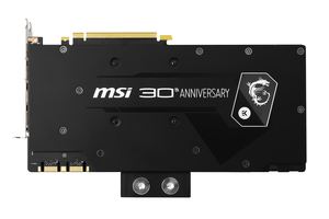 Limited Edition MSI GeForce GTX 1080 30th Anniversary