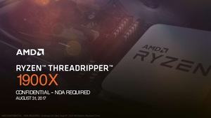 Präsentationsfolien zum AMD Ryzen Threadripper 1900X