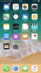 Bekannter Anblick: Mit iOS 11 ändert Apple an den Grundlagen des Betriebssystem nichts