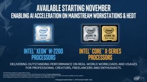 Intel Cascade Lake-X - Xeon W und Core X